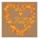 Recherche de feuille en forme de coeur posters Automne