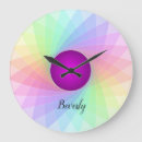 Recherche de pastel horloges Violet