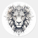 Search for lions head stickers Mane