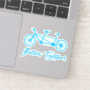 Search for blue bike stickers Tandem