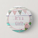 Search for birth pink buttons Its a girl