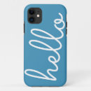 Recherche de hello iphone coques Typographie