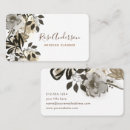 Recherche de végétal cartes visite Fleurs