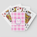 Recherche de plaid rose jeux de cartes Monogrammé