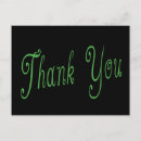 Search for thank you business postcards Green