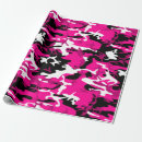 Search for pink camouflage wrapping paper Military