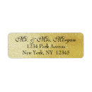 Search for black tie return address labels Classy