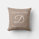 Search for anniversary pillows Monogrammed