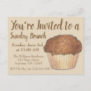 Search for muffin invitations Brunch