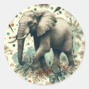 Search for elephant painting stickers Safari