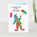 Recherche de clown anniversaire cartes Ballons