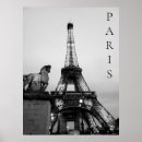 Search for black and white eiffel tower posters Skyline