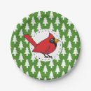 Search for white christmas tree plates Red