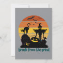 Search for horror halloween invitations Graveyard