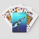 Recherche de baleines jeux de cartes Mer
