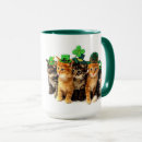 Recherche de trèfle vert tasses Lutin