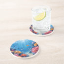 Search for coral reef coasters Blue