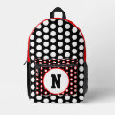 Search for red and white polka dot Black