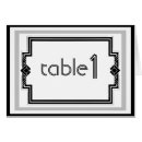 Search for art deco table cards Silver