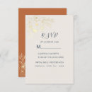 Search for terracotta and navy wedding rsvp cards Boho