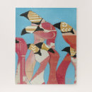 Recherche de flamant rose puzzles Animaux