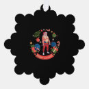 Search for bodybuilder ornaments Santa