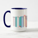 Search for stack of books mugs Library