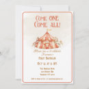 Search for carnival 1st birthday invitations Festival