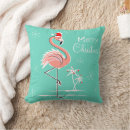 Search for christmas flamingo pillows Retro