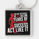 Search for success keychains Funny