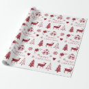 Search for christmas tissue wrapping paper Red and white