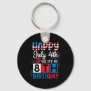 Search for july birthday keychains America
