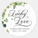 Search for lucky in love stickers Watercolor