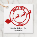 Search for north pole gift tags Santa express mail