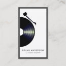 Search for turntable business cards Music producer