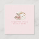 Search for preppy business cards Feminine