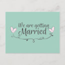Search for we are getting married invitations Typography