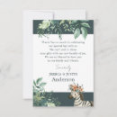 Recherche de safari thank you cards Tropical