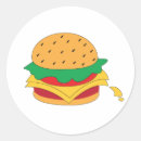 Search for burger stickers Food