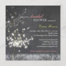 Search for evening bridal shower invitations Glitter