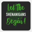Search for shenanigans stickers Leprechaun