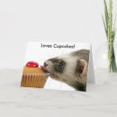 Search for ferret birthday cards Whimsical