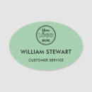 Search for green name tags Employee