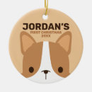Search for corgi ornaments Cartoon
