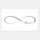 Recherche de amour infini autocollants Élégant