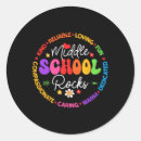 Search for middle school teacher stickers Learning is fun