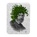 Recherche de tête magnets Feuille de fleur