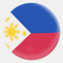 Recherche de philippines autocollants Drapeau