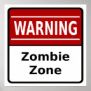 Recherche de zone posters Zombie