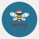 Search for christmas bees stickers Merry